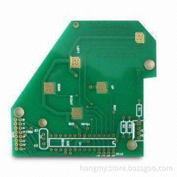 PCB Bare Board with 1.6mm Finished Board Thickness, FR-4 Base and HASL Surface Finish